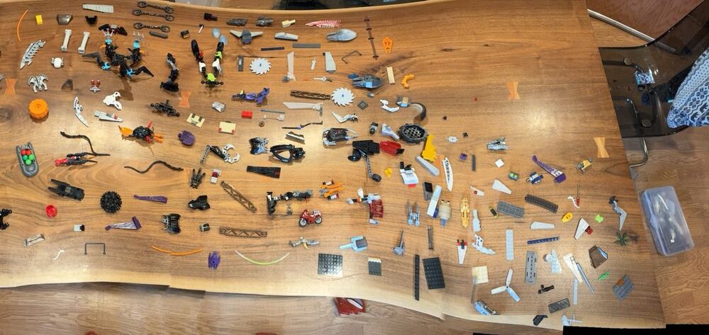 Lego & Generic (almost 2 Lbs)‎ Transformers Hasbro Hero Bulk Lot